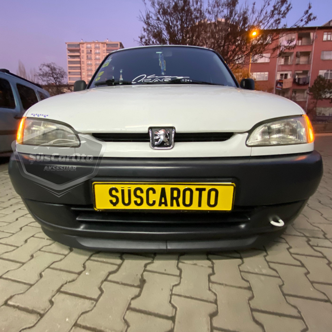 Peugeot Partner 1 1996-2003 Uyumlu Üniversal Astra H lip Esnek Ön Lip 2 Parça Tampon Altı Dil Karlık Ön Ek image 8