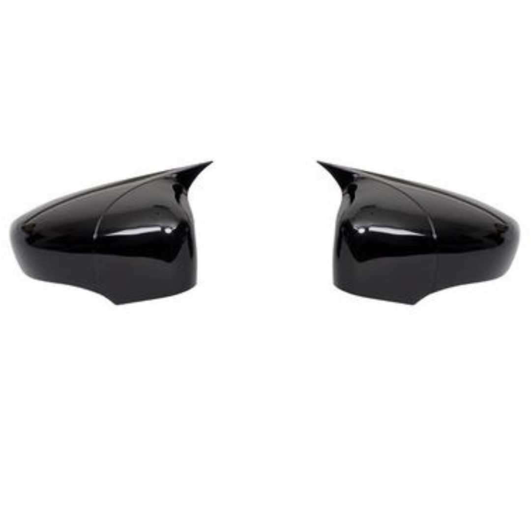 Renault Clio 4 2012-2019 Batman Yarasa Ayna Kapağı Piano Black ABS Plastik image 9