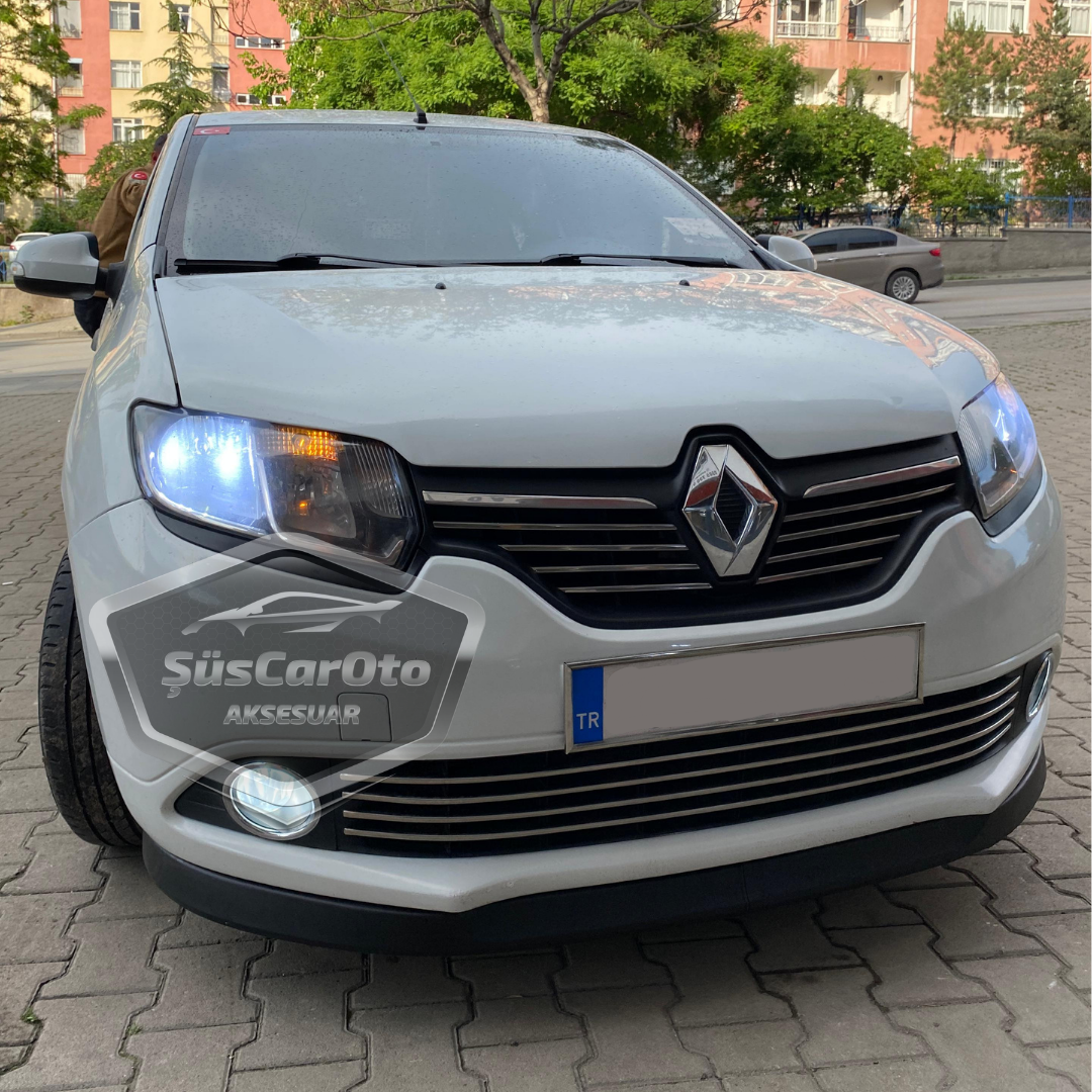 Renault Symbol 2013-2020 Uyumlu Üniversal Astra H lip Esnek Ön Lip 2 Parça Tampon Altı Dil Karlık Ön Ek image 9