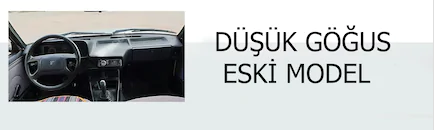 Tofaş Şahin Doğan Kartal Düşük Model Torpido Göğüs Koruma Halısı image 3
