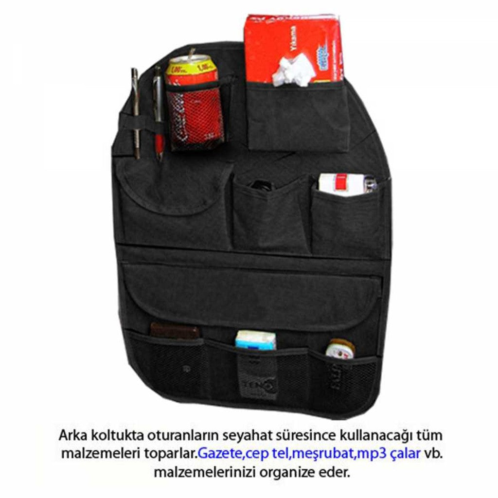 Automix Koltuk Arkası Organizer Siyah image 1