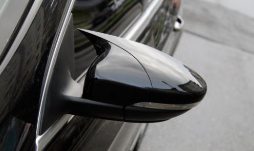 Vw Passat CC 2007-2017 Batman Yarasa Ayna Kapağı Piano Black ABS Plastik image 2