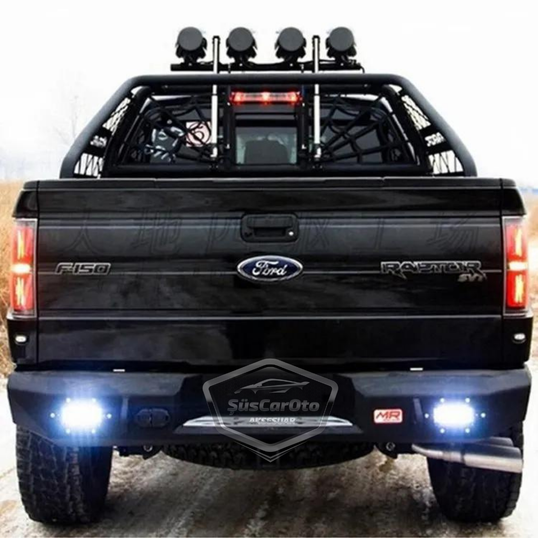 Gömme Tip Beyaz 6 Led Araç Motosiklet Off Road Led Lamba Delici Yayıcı Projektör 18W Metal Sis Arazi Çalışma Lambası 12v-24v 1 Adet image 9