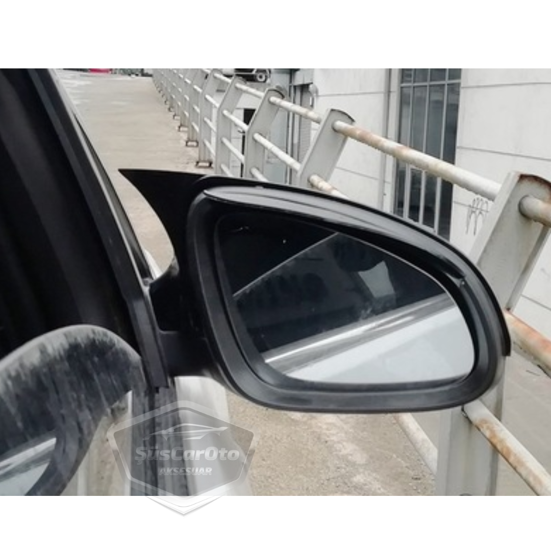 Opel Astra J 2009-2020 Batman Yarasa Ayna Kapağı Piano Black ABS Plastik image 9