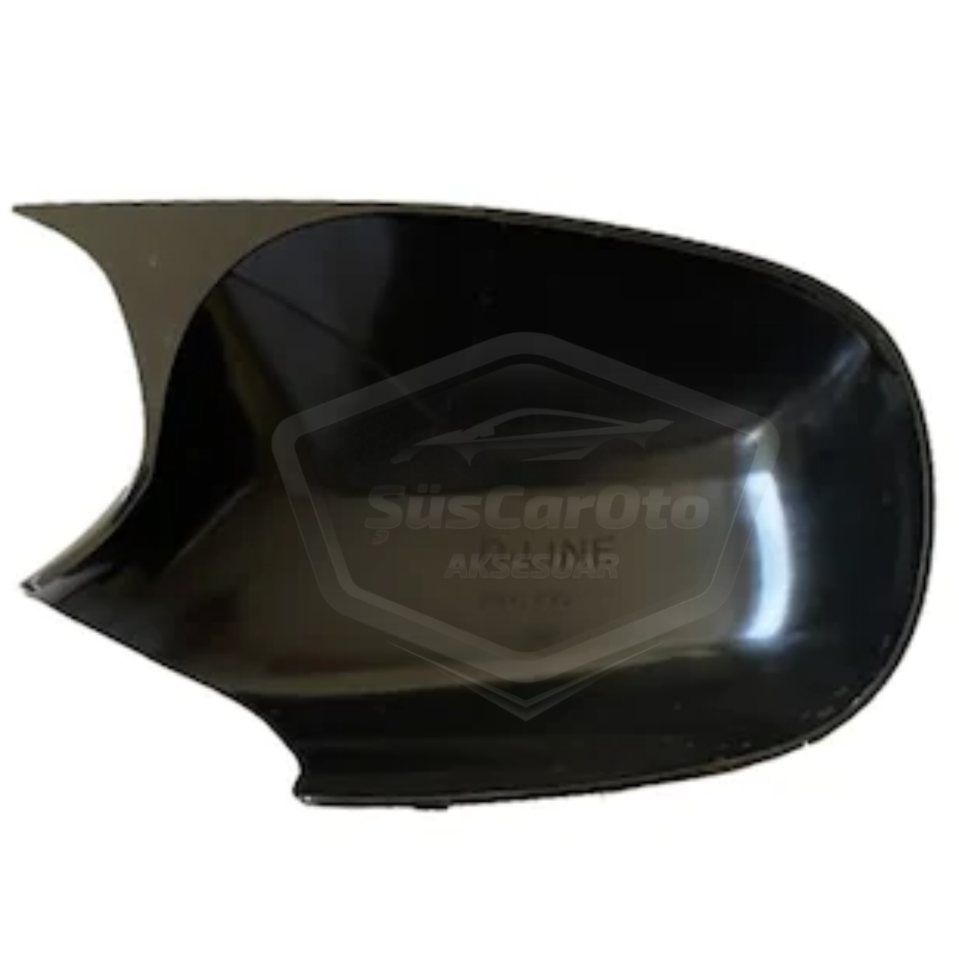 BMW E90 LCİ Makyajlı Kasa 2008-2011 3 Serisi Batman Yarasa Ayna Kapağı Piano Black ABS Plastik image 7