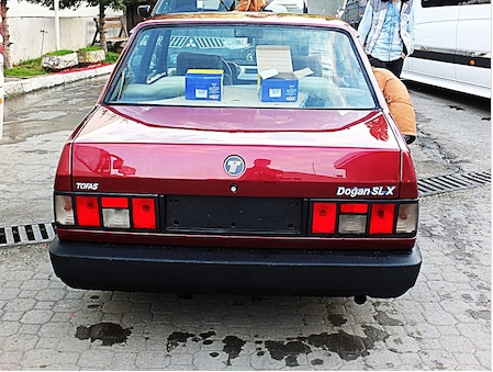 Tofaş Doğan SLX Stop Arası Arka Plaka Altlığı image 2
