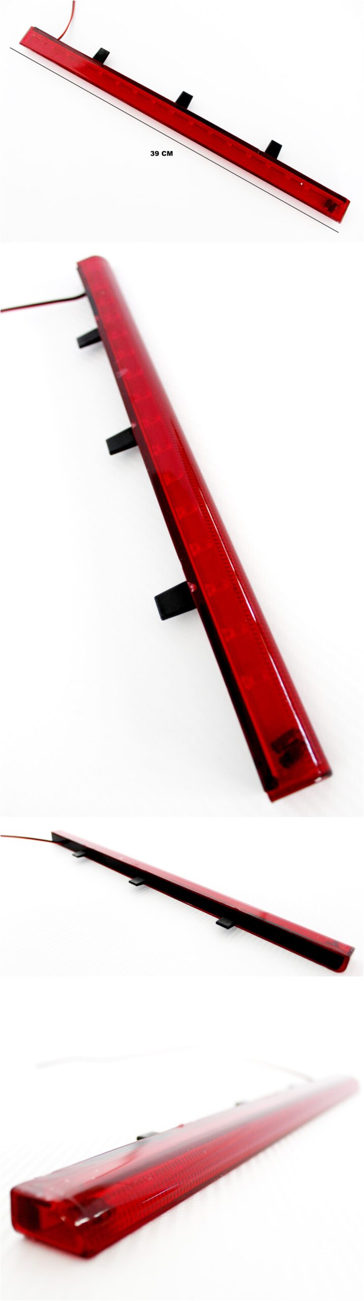 Kara Şimşek Kayar Led Lamba Stop Lambası 38cm image 4