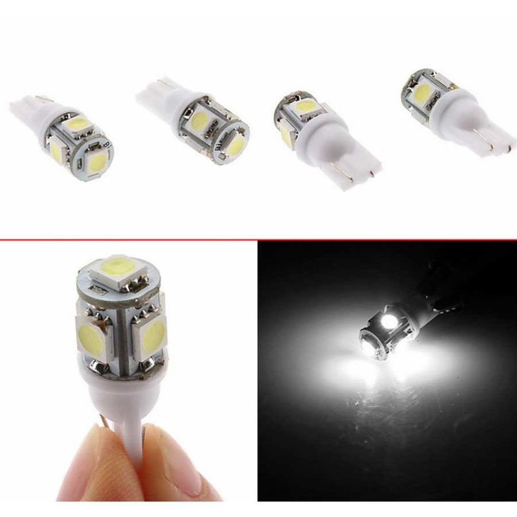 CARUB 5 Ledli Far İçi Çakar Beyaz Power Led Çift Fonksiyonlu image 0