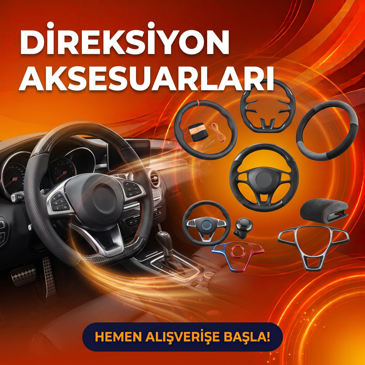 Direksiyon Aksesuarları