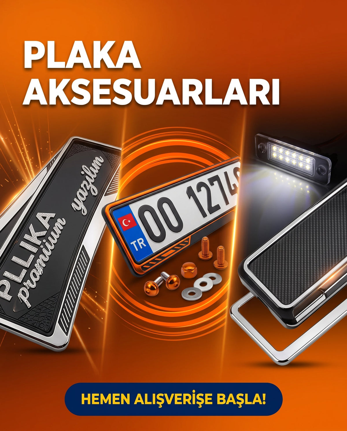 Plaka Aksesuarları
