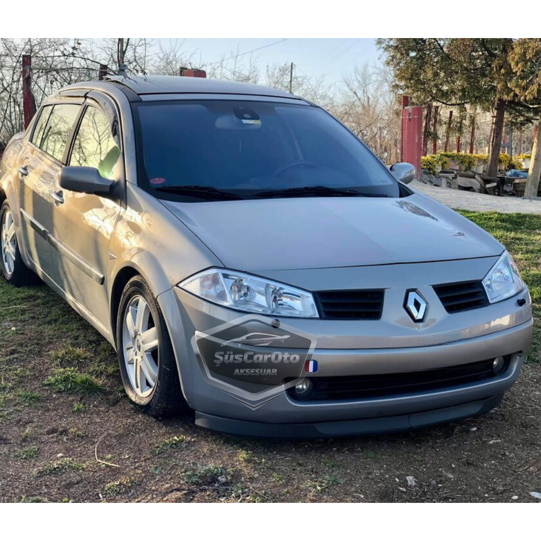Renault Megane 2 2003-2008 Uyumlu Üniversal Astra H lip Esnek Ön Lip 2 Parça Tampon Altı Dil Karlık Ön Ek image 3