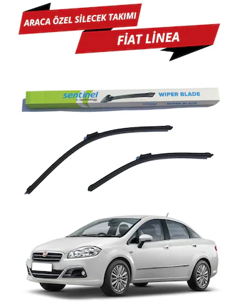 Fiat Linea Sentinel Araca Özel Muz Ön Silecek Takımı Sağ Sol image 0