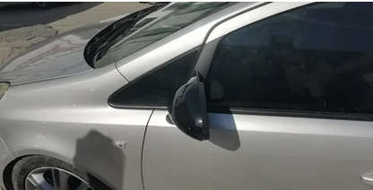 Opel Corsa E 2014-2019 Batman Yarasa Ayna Kapağı Piano Black ABS Plastik image 8