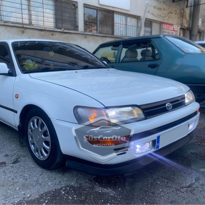 Toyota Corolla AE101 Efsane Kasa 1991-1998 Uyumlu Üniversal Astra H lip Esnek Ön Lip 2 Parça Tampon Altı Dil Karlık Ön Ek image 1