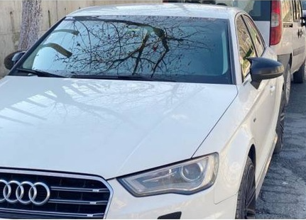 Audi A3 8V 2012-2019 Batman Yarasa Ayna Kapağı Piano Black ABS Plastik image 5