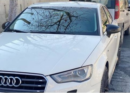 Audi A3 8V 2012-2019 Batman Yarasa Ayna Kapağı Piano Black ABS Plastik image 5