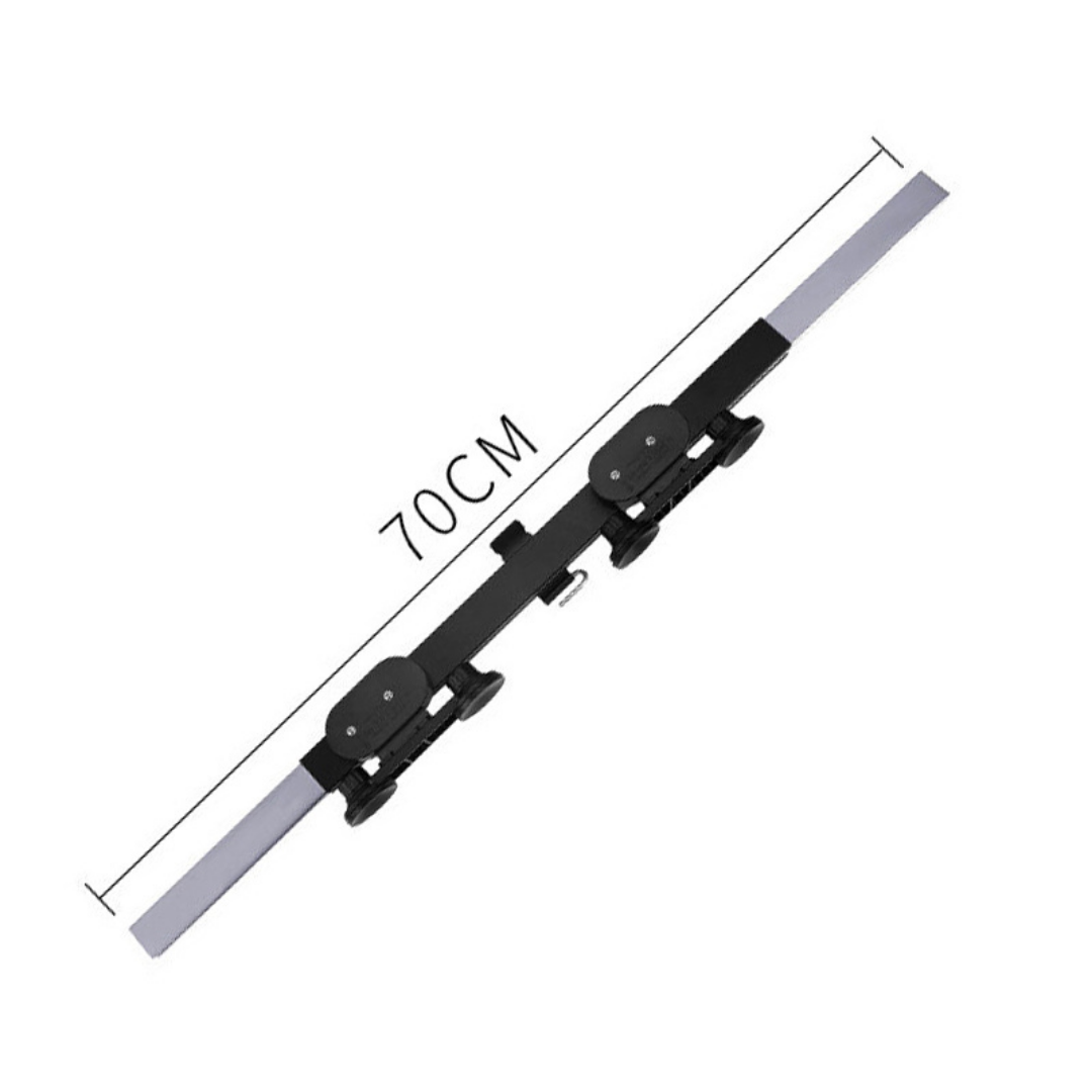 Oto Katlanır Akordiyon Güneşlik Ön Arka Cam Gölgelik Metalize Trapez Sürgülü Yeni Nesil Güneş Koruyucu Oto Araba Suv Tır 70 cm x 150 cm image 9