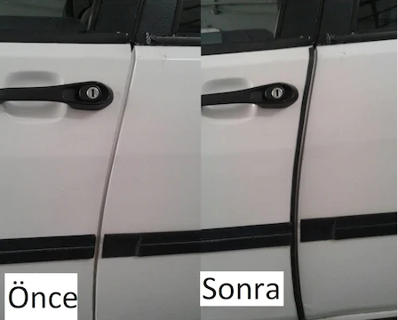 Araç Kapı Koruma Fitili Çarpma Çizik Önleyici Fitil U Tip Siyah 5 Metre image 4