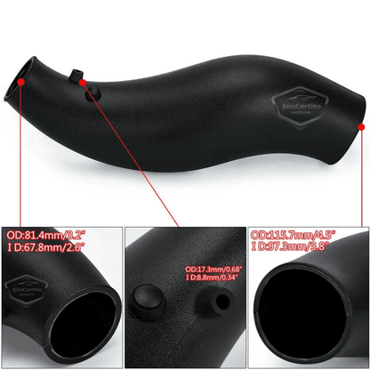 Honda Civic 1.6L EG EK 1992-2000 Uyumlu Performans &amp; Ses Arttırıcı Yüksek Akışlı Soğuk Spor Açık Hava Filtre Kiti Emme Borusu Set Bigtube +6 Hp 52-89 mm Siyah Mavi image 5