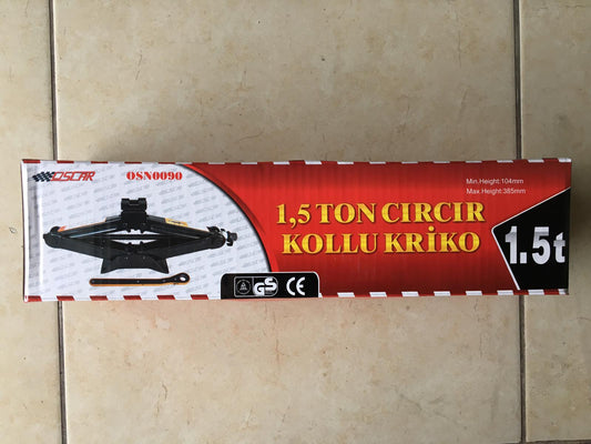 Oscar Makaslı Mekanik Otomatik Kriko 1,5 Ton image 0