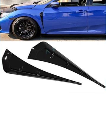 Honda Civic FC5 FK7 1.Sınıf İthal Piano Black Çamurluk Venti Izgarası ABS Plastik image 0