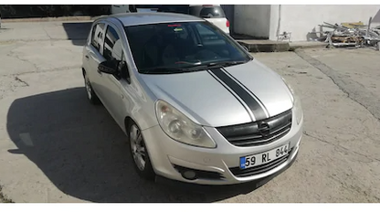 Opel Corsa D 2006-2014 Batman Yarasa Ayna Kapağı Piano Black ABS Plastik image 2