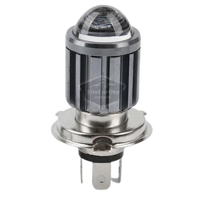 Otomobil Araç Motosiklet Mercekli Far Ampulü Led Far Çift Renk Sarı-Beyaz CSP Led Lamba Delici Yayıcı Uzun Kısa 1 Adet H4 image 9