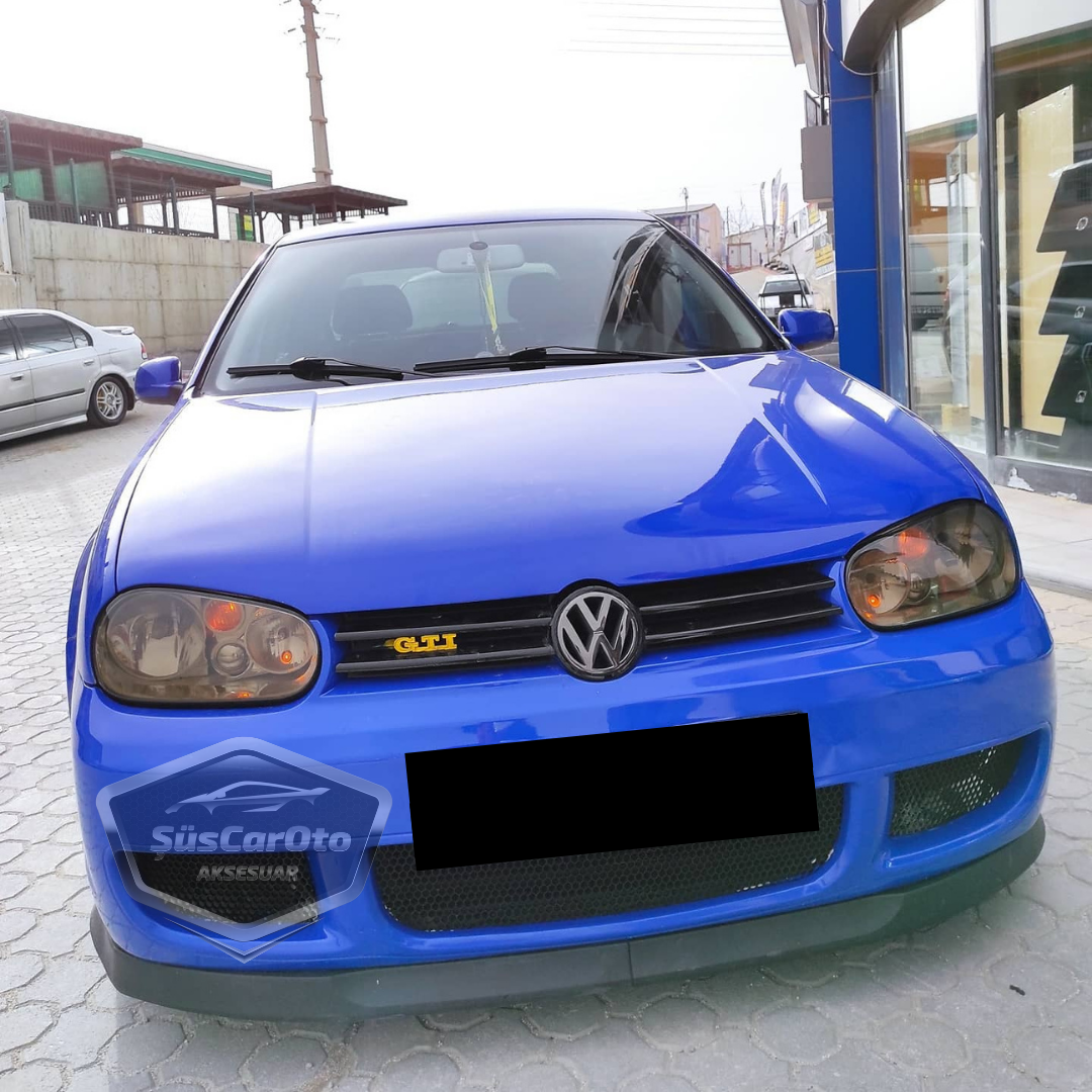 Vw Golf 4 1997-2003 Uyumlu Üniversal Astra H lip Esnek Ön Lip 2 Parça Tampon Altı Dil Karlık Ön Ek image 0