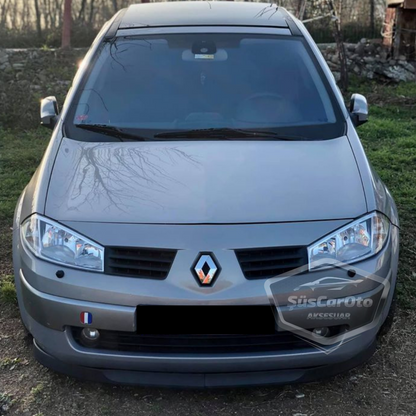 Renault Megane 2 2003-2008 Uyumlu Üniversal Astra H lip Esnek Ön Lip 2 Parça Tampon Altı Dil Karlık Ön Ek image 1