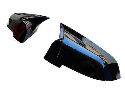 BMW F10 2010-2013 Batman Yarasa Ayna Kapağı Piano Black ABS Plastik image 3