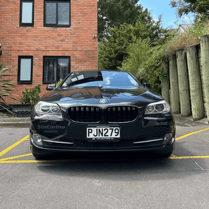 Bmw 5 Serisi F10 2010-2017 Uyumlu Ön Panjur Böbrek M5 Görünüm Izgara Çift Çizgi İthal Piano Black 1.Sınıf Sağ Sol Takım image 1