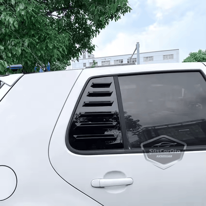 Vw Golf 4 1997-2003 Uyumlu Kelebek Cam Izgarası Kelebek Cam Vizörü Havalandırma Sağ Sol Takım Parlak Siyah image 5
