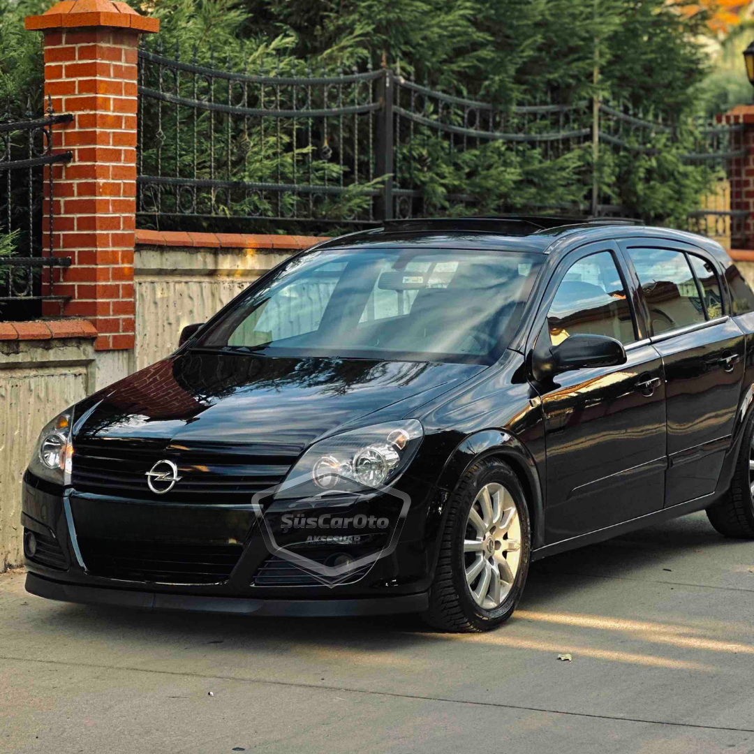 Opel Astra H 2004-2014 Uyumlu Üniversal Astra H lip Esnek Ön Lip 2 Parça Tampon Altı Dil Karlık Ön Ek image 2