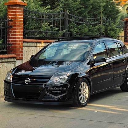 Opel Astra H 2004-2014 Uyumlu Üniversal Astra H lip Esnek Ön Lip 2 Parça Tampon Altı Dil Karlık Ön Ek image 2