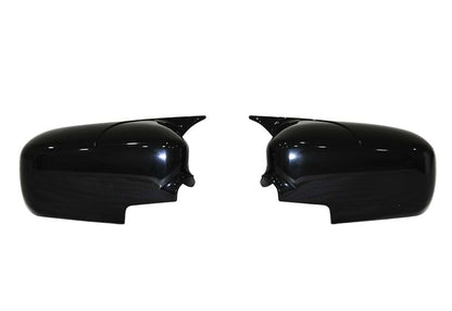 Honda Civic Vtec 2 2002-2005 Batman Yarasa Ayna Kapağı Piano Black ABS Plastik image 2