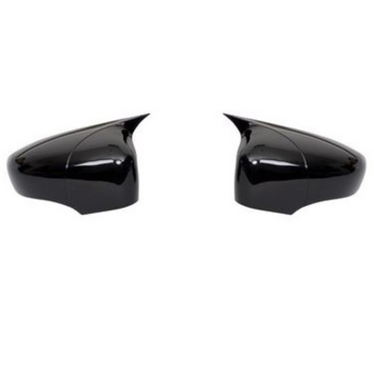 Renault Clio 4 2012-2019 Batman Yarasa Ayna Kapağı Piano Black ABS Plastik image 9