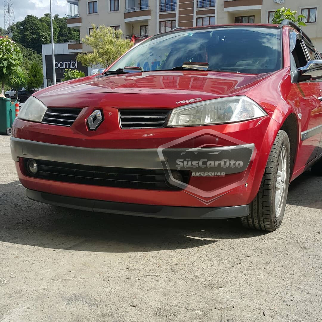 Renault Megane 2 2003-2008 Uyumlu Üniversal Astra H lip Esnek Ön Lip 2 Parça Tampon Altı Dil Karlık Ön Ek image 7