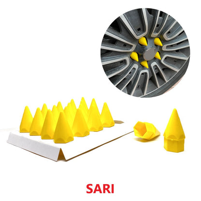 Sivri Mermi Bijon Kapağı Sökme Aparatlı 20 li Set 17 mm-19 mm image