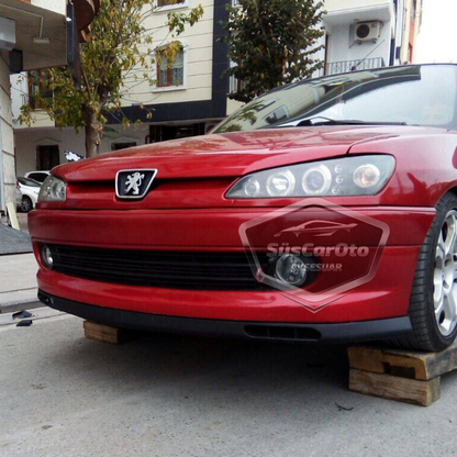 Peugeot 306 1993-2002 Uyumlu Üniversal Laguna Lip Esnek Ön Lip 2 Parça Tampon Altı Dil Karlık Ön Ek image 2
