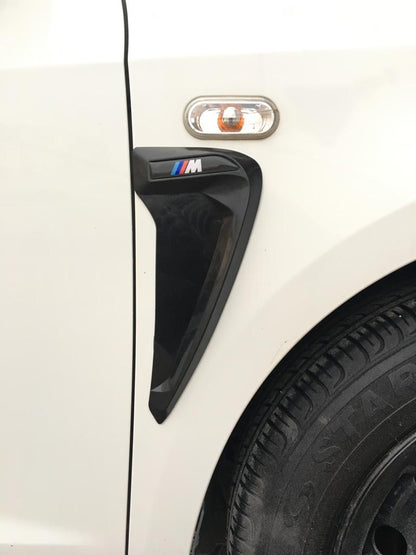 TYPER Logolu Piano Black Esnek Çamurluk Venti Izgarası Sağ Sol 2 Adet image 7