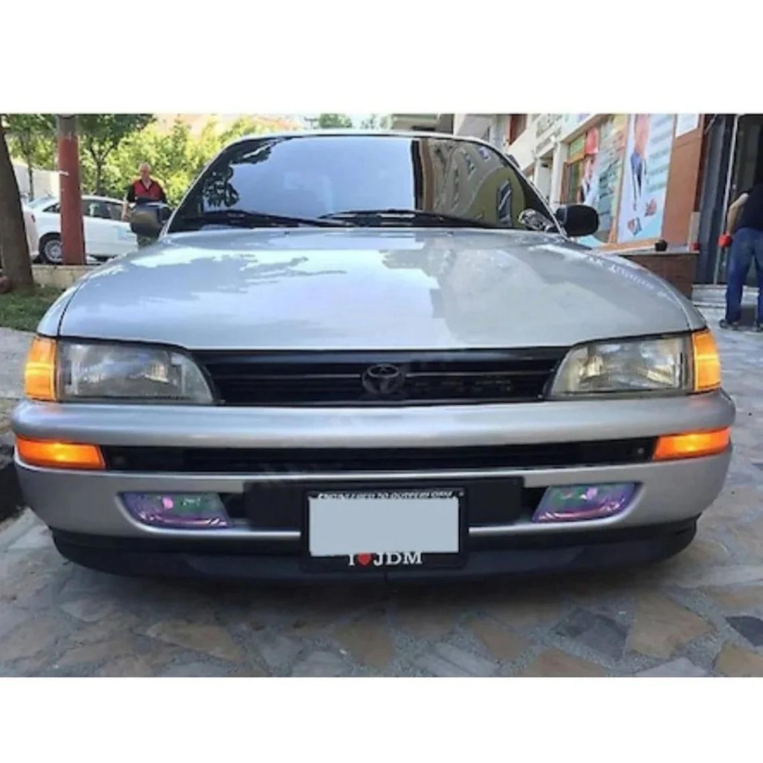 Toyota Corolla AE101 Efsane Kasa 1991-1998 Uyumlu Üniversal Astra H lip Esnek Ön Lip 2 Parça Tampon Altı Dil Karlık Ön Ek image 9