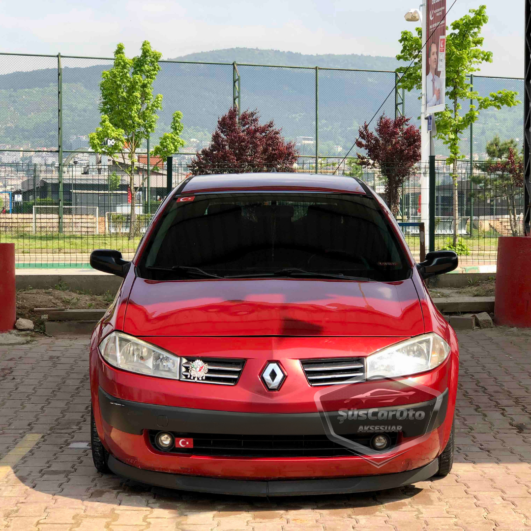 Renault Megane 2 2003-2008 Uyumlu Üniversal Astra H lip Esnek Ön Lip 2 Parça Tampon Altı Dil Karlık Ön Ek image 5