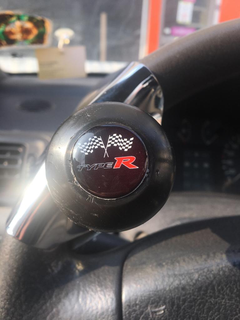 TYPER Logolu Direksiyon Çevirme Topuzu Metal Direksiyon Topuzu image 4