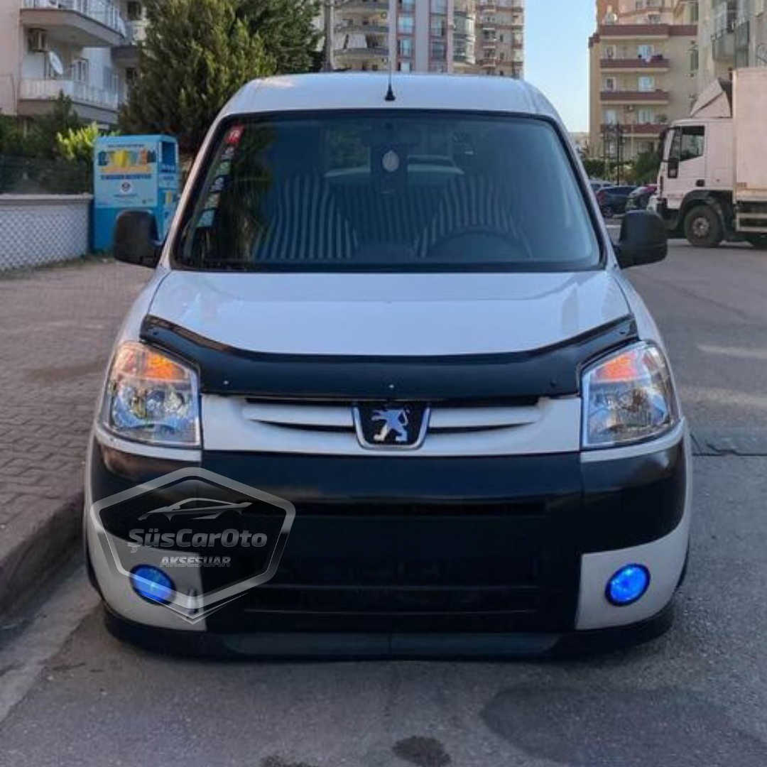 Peugeot Partner 2 2002-2008 Uyumlu Üniversal Astra H lip Esnek Ön Lip 2 Parça Tampon Altı Dil Karlık Ön Ek image 0
