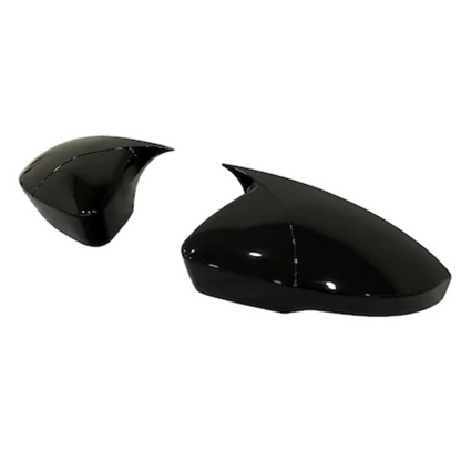Skoda Octavia 2013-2020 Batman Yarasa Ayna Kapağı Piano Black ABS Plastik image 5