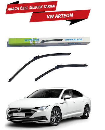 VW Arteon Sentinel Araca Özel Muz Ön Silecek Takımı Sağ Sol image 0