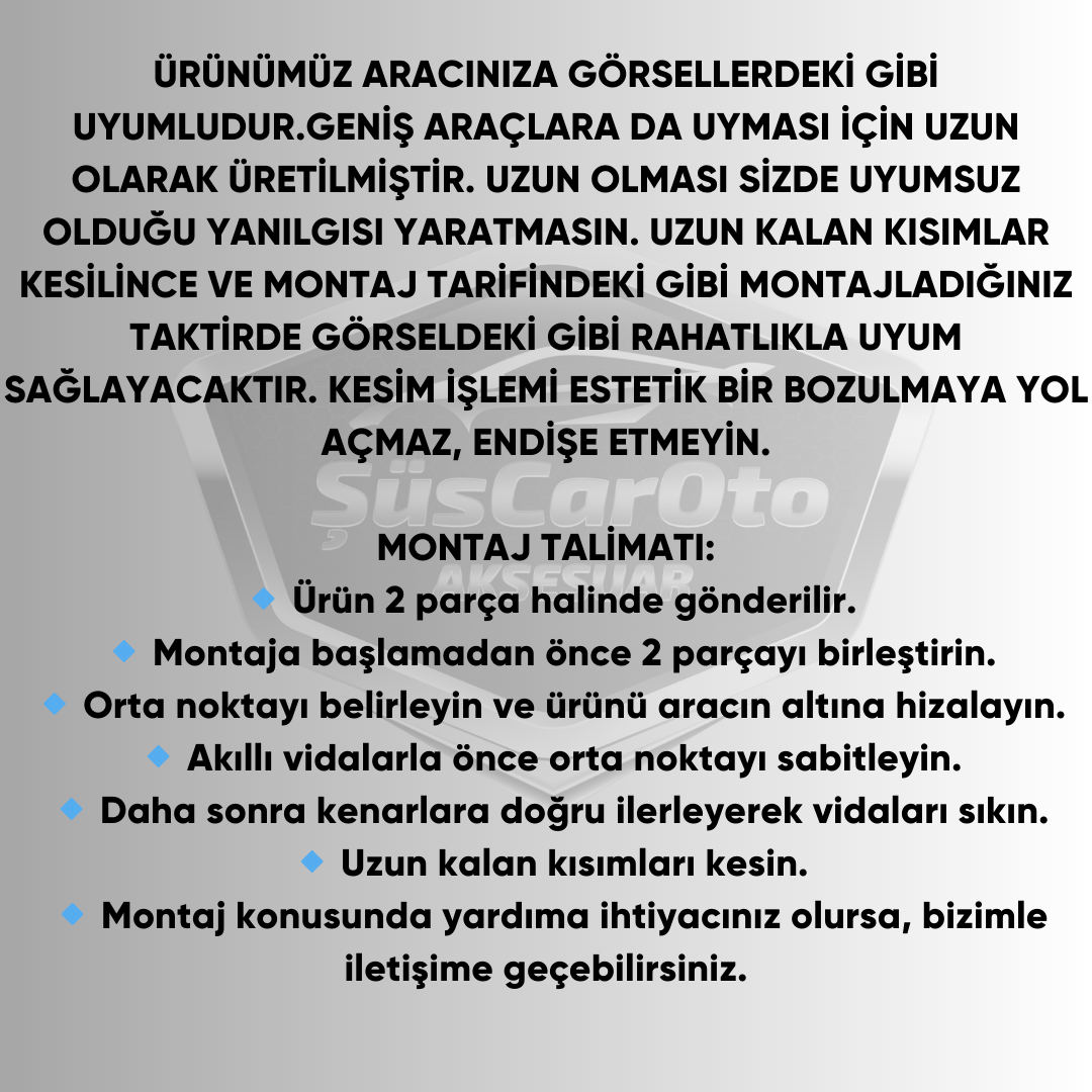 Ford Focus 1 Hb&amp;Sedan 1998-2004 Uyumlu Üniversal V2 Laguna Lip Esnek Ön Lip 2 Parça Tampon Altı Dil Karlık Ön Ek image 1