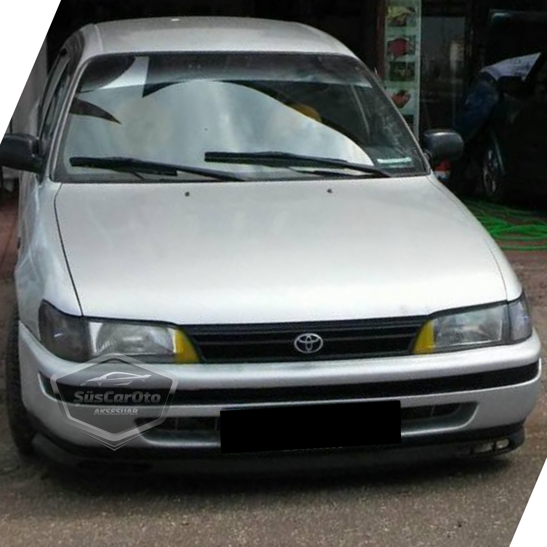 Toyota Corolla AE101 Efsane Kasa 1991-1998 Uyumlu Üniversal Laguna Lip Esnek Ön Lip 2 Parça Tampon Altı Dil Karlık Ön Ek image 8