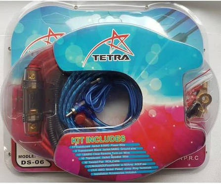 Tetra Kalın-Kaliteli Ve Profesyonel 6 Ga Full Set Anfi Kablo image 0