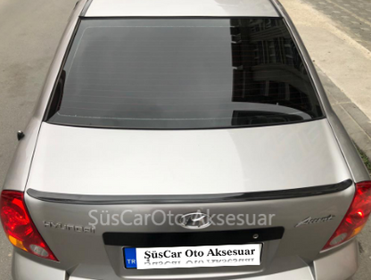 Hyundai Accent Admire Bagaj Üstü Spoiler Bagaj Çıtası Piano Black image 2